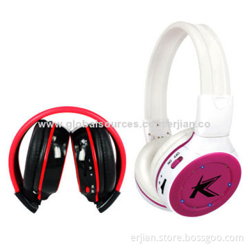 Over-ear Bluetooth Headsets with Bluetooth Version 2.1 + EDR and 10 Meters Operating Distance Range